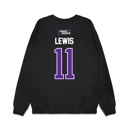 Furman - NCAA Men's Basketball : Gunnar Lewis - NCAA® March Madness® 2026 Premium Crewneck Sweatshirt-1