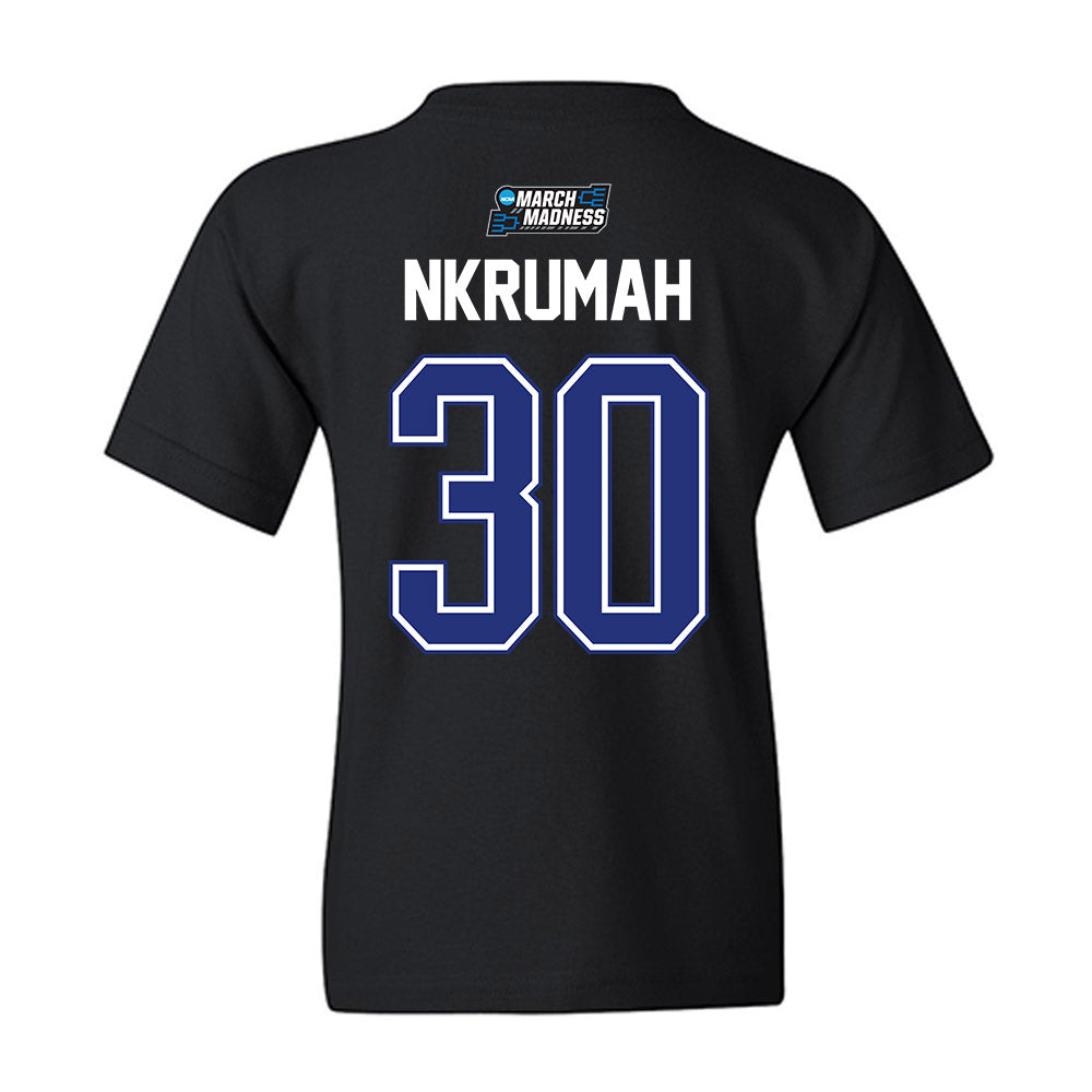 TN State - NCAA Men's Basketball : Aaron Nkrumah - NCAA® March Madness® 2026 Youth T-Shirt-1