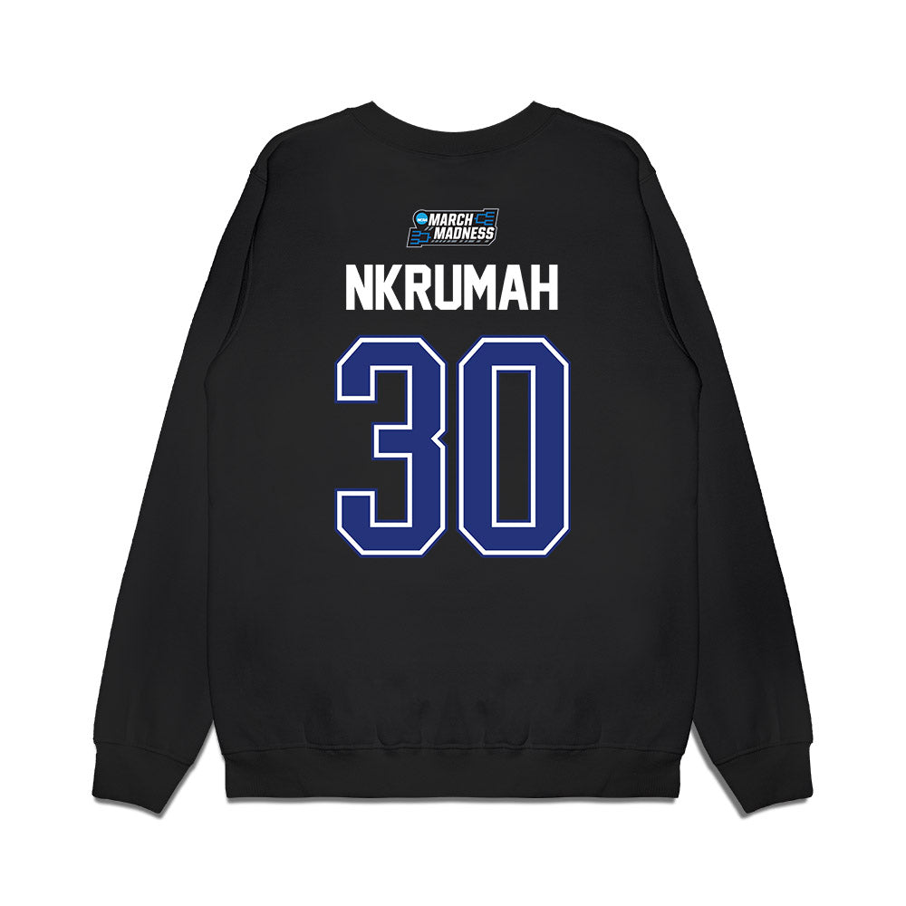 TN State - NCAA Men's Basketball : Aaron Nkrumah - NCAA® March Madness® 2026 Premium Crewneck Sweatshirt-1