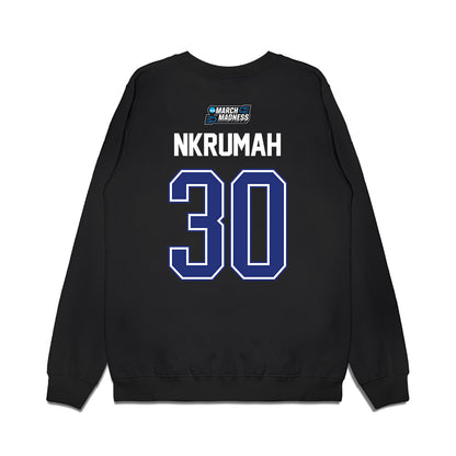 TN State - NCAA Men's Basketball : Aaron Nkrumah - NCAA® March Madness® 2026 Premium Crewneck Sweatshirt-1