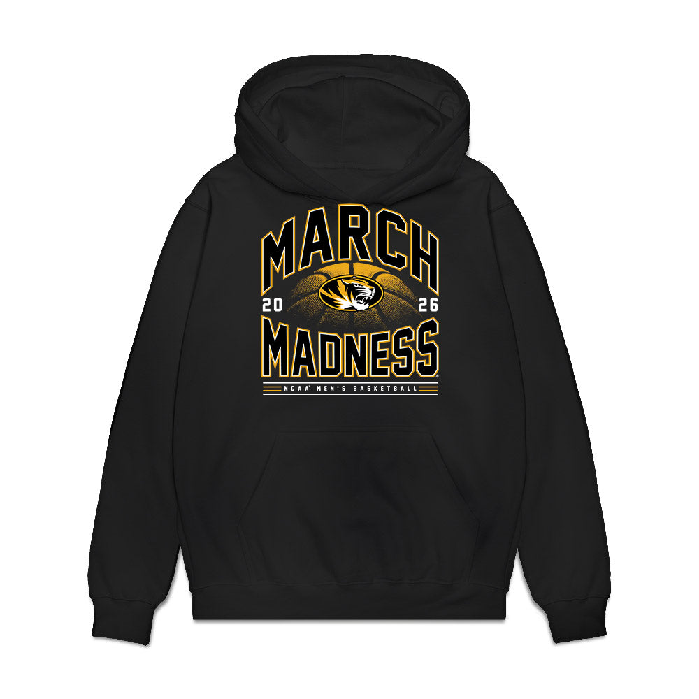 Missouri - NCAA Men's Basketball : Aaron Rowe - NCAA® March Madness® 2026 Premium Hooded Sweatshirt-0