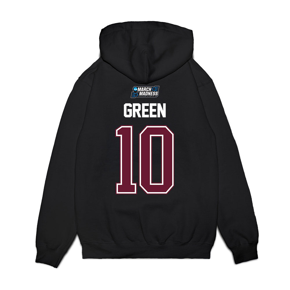 Texas A&M - NCAA Men's Basketball : Jeremiah Green - NCAA® March Madness® 2026 Premium Hooded Sweatshirt-1