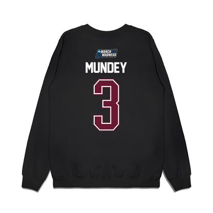 Texas A&M - NCAA Men's Basketball : Neiko Mundey - NCAA® March Madness® 2026 Premium Crewneck Sweatshirt-1
