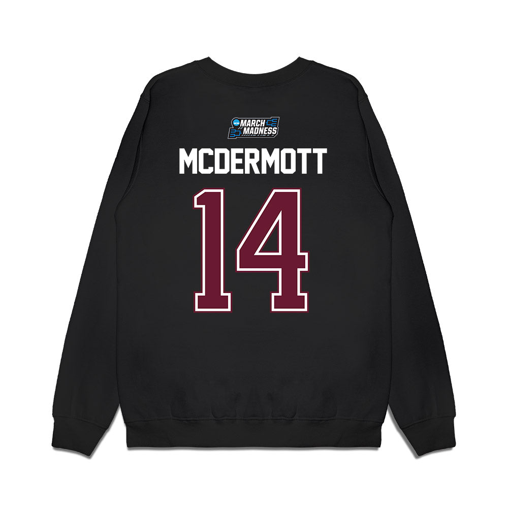 Texas A&M - NCAA Men's Basketball : Chris Mcdermott - NCAA® March Madness® 2026 Premium Crewneck Sweatshirt-1