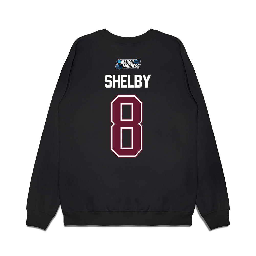 Texas A&M - NCAA Men's Basketball : Noah Shelby - NCAA® March Madness® 2026 Premium Crewneck Sweatshirt-1