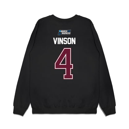 Texas A&M - NCAA Men's Basketball : Jamie Vinson - NCAA® March Madness® 2026 Premium Crewneck Sweatshirt-1