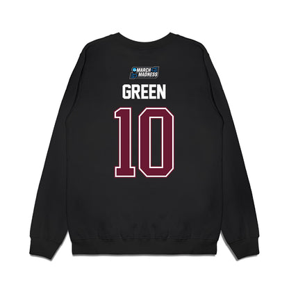 Texas A&M - NCAA Men's Basketball : Jeremiah Green - NCAA® March Madness® 2026 Premium Crewneck Sweatshirt-1