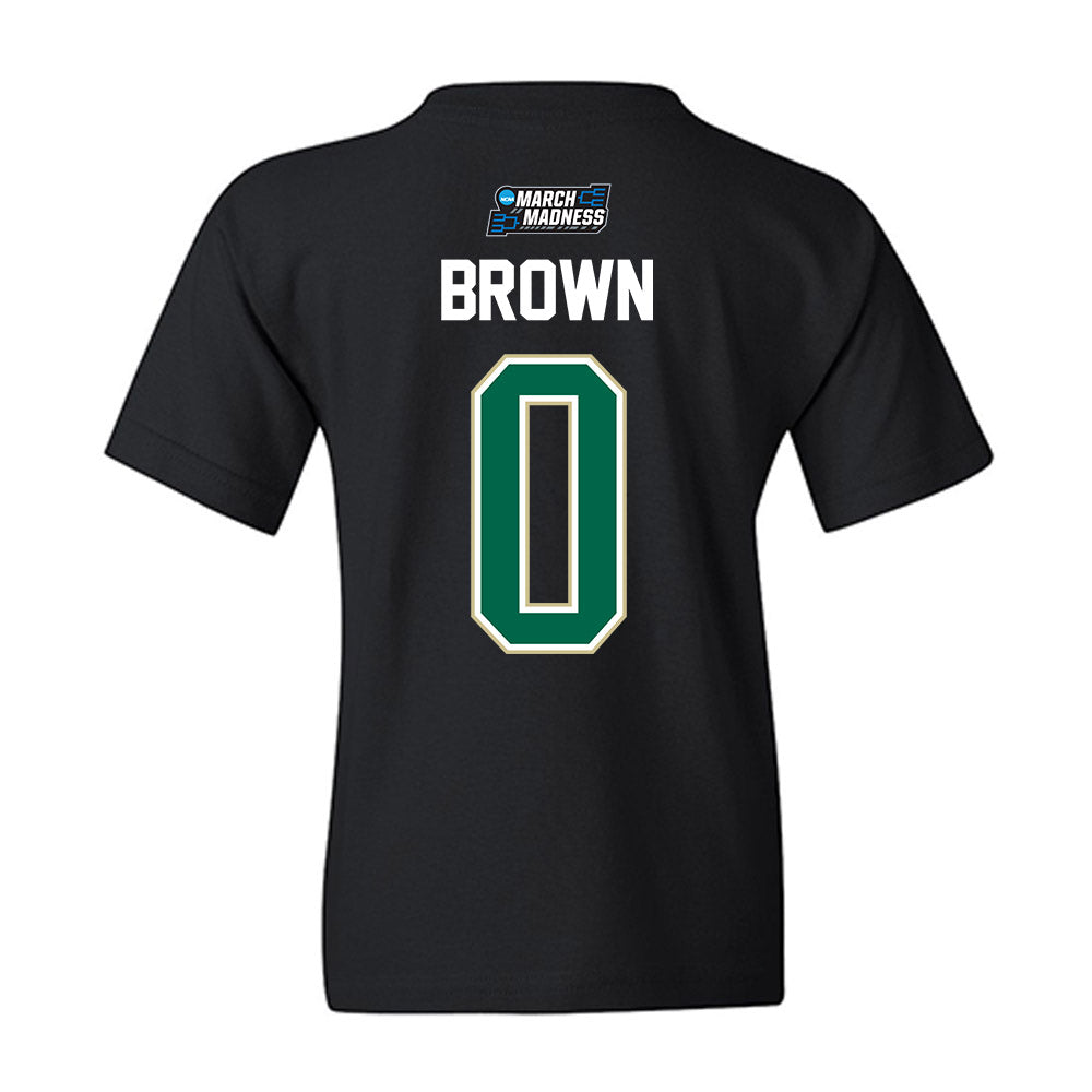 USF - NCAA Men's Basketball : Xavier Brown - NCAA® March Madness® 2026 Youth T-Shirt-1