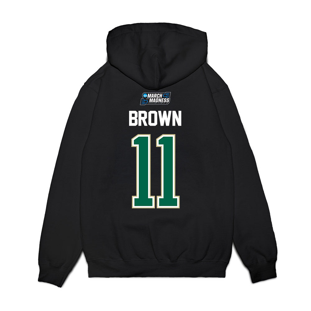 USF - NCAA Men's Basketball : CJ Brown - NCAA® March Madness® 2026 Premium Hooded Sweatshirt-1