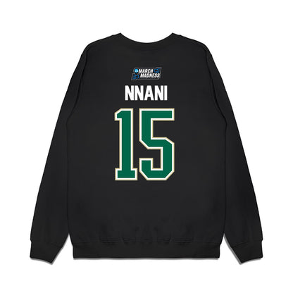 USF - NCAA Men's Basketball : Onyx Nnani - NCAA® March Madness® 2026 Premium Crewneck Sweatshirt-1