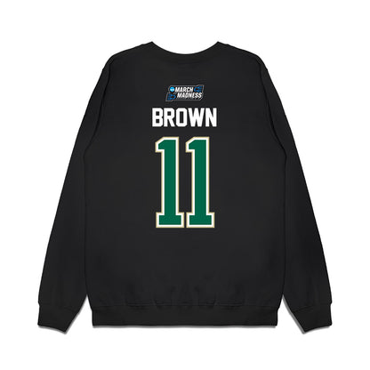 USF - NCAA Men's Basketball : CJ Brown - NCAA® March Madness® 2026 Premium Crewneck Sweatshirt-1