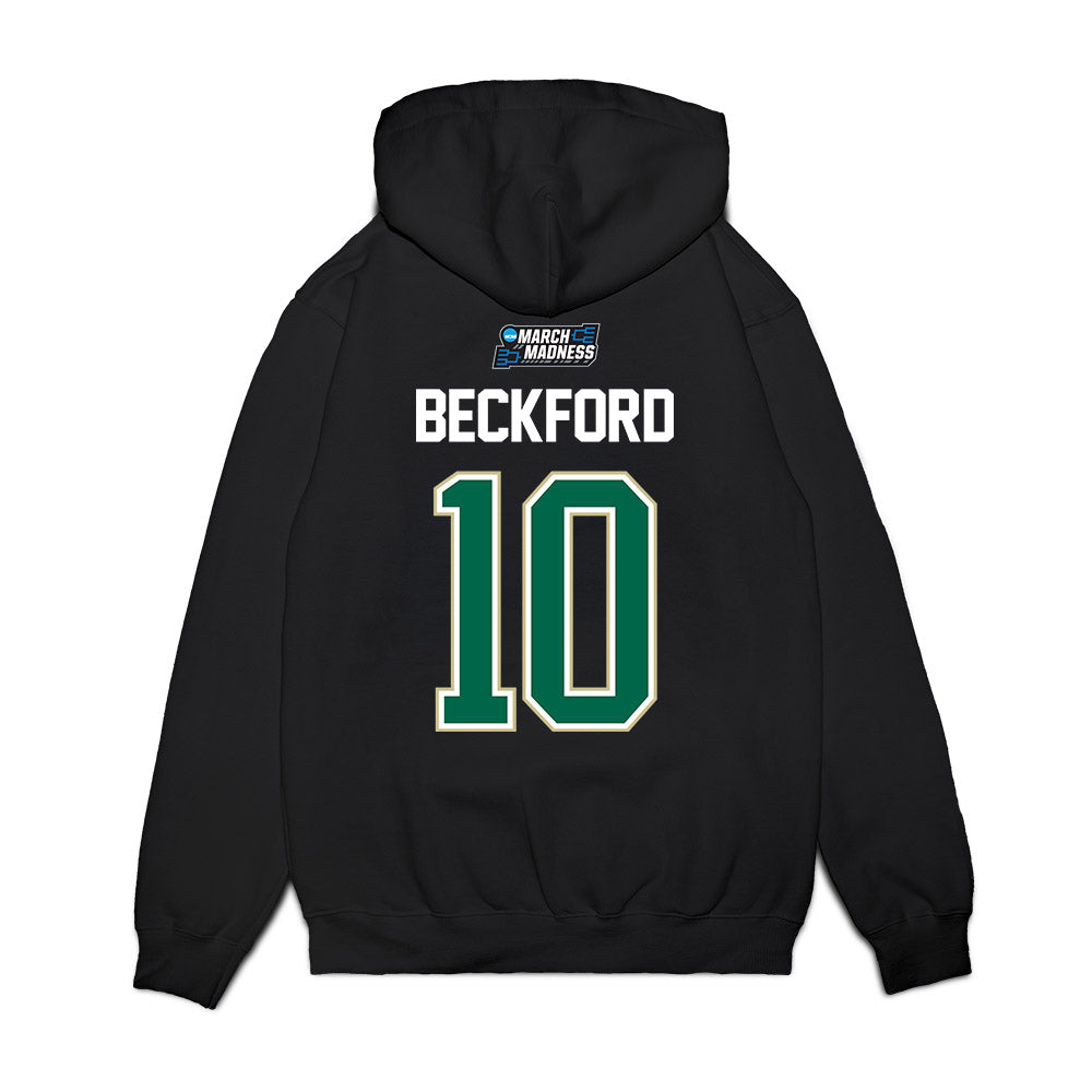 USF - NCAA Men's Basketball : Tristan Beckford - NCAA® March Madness® 2026 Premium Hooded Sweatshirt-1