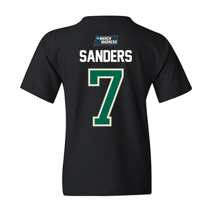 USF - NCAA Men's Basketball : Caleb Sanders - NCAA® March Madness® 2026 Youth T-Shirt-1