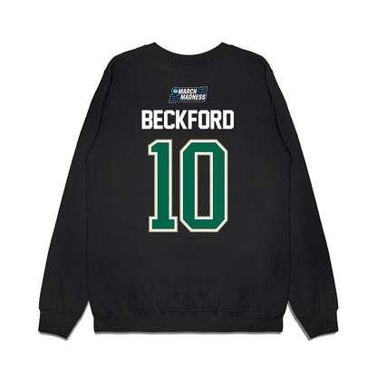 USF - NCAA Men's Basketball : Tristan Beckford - NCAA® March Madness® 2026 Premium Crewneck Sweatshirt-1