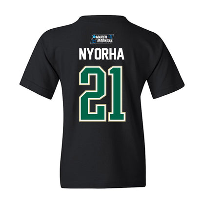 USF - NCAA Men's Basketball : Adriel Nyorha - NCAA® March Madness® 2026 Youth T-Shirt-1