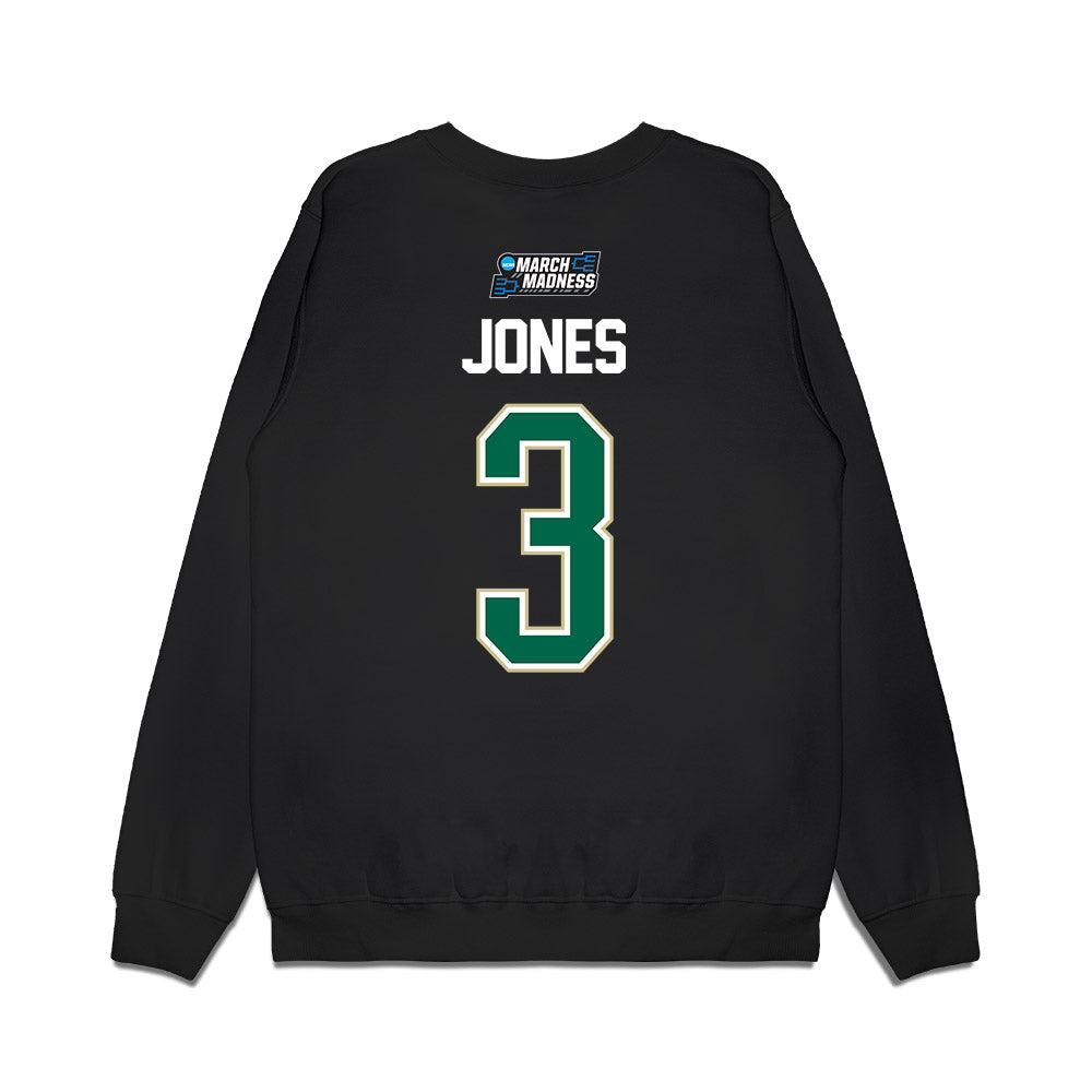 USF - NCAA Men's Basketball : Isaiah Jones - NCAA® March Madness® 2026 Premium Crewneck Sweatshirt-1