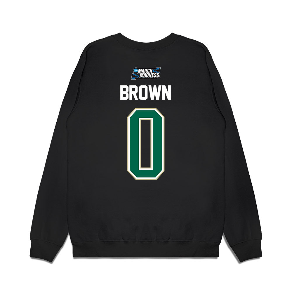 USF - NCAA Men's Basketball : Xavier Brown - NCAA® March Madness® 2026 Premium Crewneck Sweatshirt-1