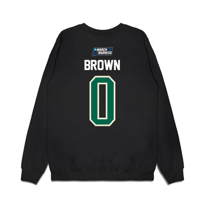 USF - NCAA Men's Basketball : Xavier Brown - NCAA® March Madness® 2026 Premium Crewneck Sweatshirt-1