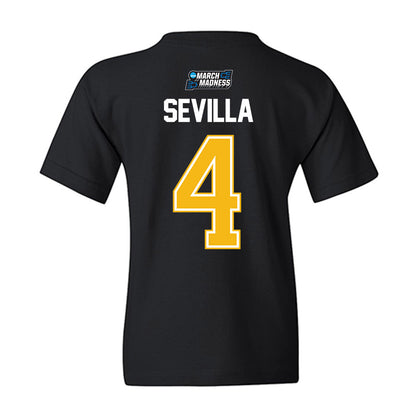Idaho - NCAA Men's Basketball : Aidan Sevilla - NCAA® March Madness® 2026 Youth T-Shirt-1