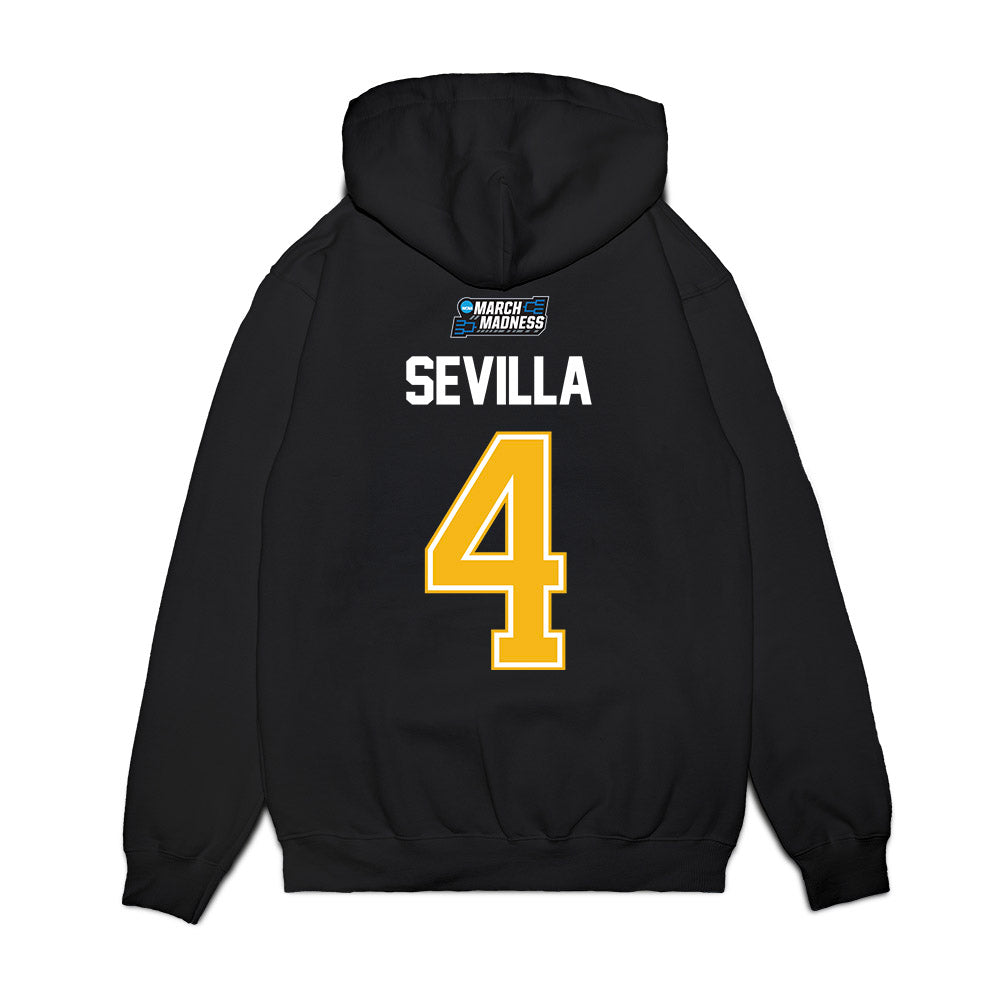 Idaho - NCAA Men's Basketball : Aidan Sevilla - NCAA® March Madness® 2026 Premium Hooded Sweatshirt-1