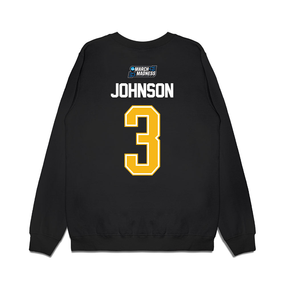 Idaho - NCAA Men's Basketball : Biko Johnson - NCAA® March Madness® 2026 Premium Crewneck Sweatshirt-1
