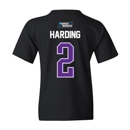 TCU - NCAA Men's Basketball : Brock Harding - NCAA® March Madness® 2026 Youth T-Shirt-1