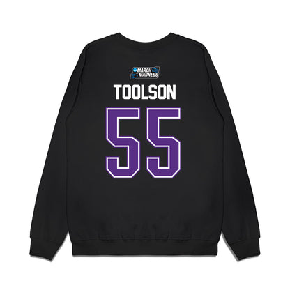 TCU - NCAA Men's Basketball : Tanner Toolson - NCAA® March Madness® 2026 Premium Crewneck Sweatshirt-1