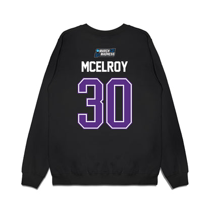 TCU - NCAA Men's Basketball : Drew McElroy - NCAA® March Madness® 2026 Premium Crewneck Sweatshirt-1