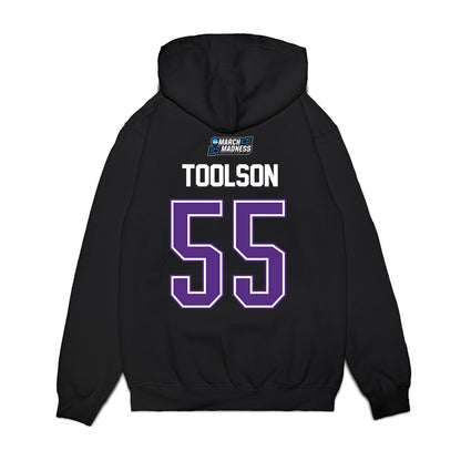 TCU - NCAA Men's Basketball : Tanner Toolson - NCAA® March Madness® 2026 Premium Hooded Sweatshirt-1