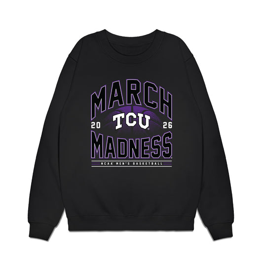 TCU - NCAA Men's Basketball : Tanner Toolson - NCAA® March Madness® 2026 Premium Crewneck Sweatshirt-0