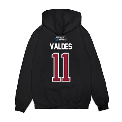 Troy - NCAA Men's Basketball : Victor Valdes - NCAA® March Madness® 2026 Premium Hooded Sweatshirt-1