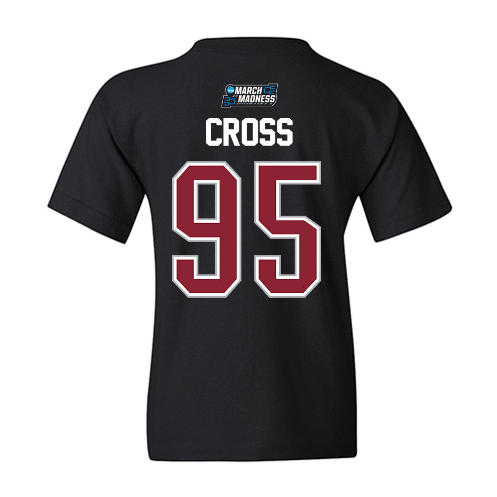 Troy - NCAA Men's Basketball : Austin Cross - NCAA® March Madness® 2026 Youth T-Shirt-1