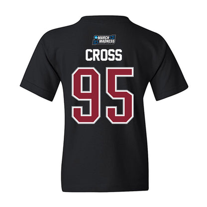 Troy - NCAA Men's Basketball : Austin Cross - NCAA® March Madness® 2026 Youth T-Shirt-1