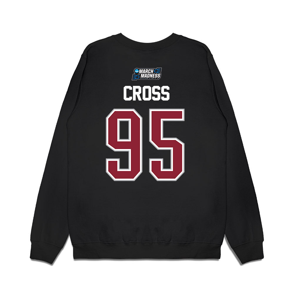 Troy - NCAA Men's Basketball : Austin Cross - NCAA® March Madness® 2026 Premium Crewneck Sweatshirt-1