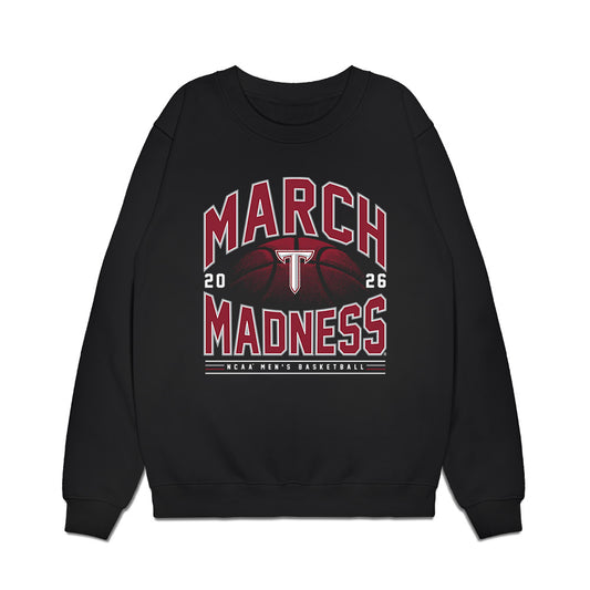 Troy - NCAA Men's Basketball : Victor Valdes - NCAA® March Madness® 2026 Premium Crewneck Sweatshirt-0