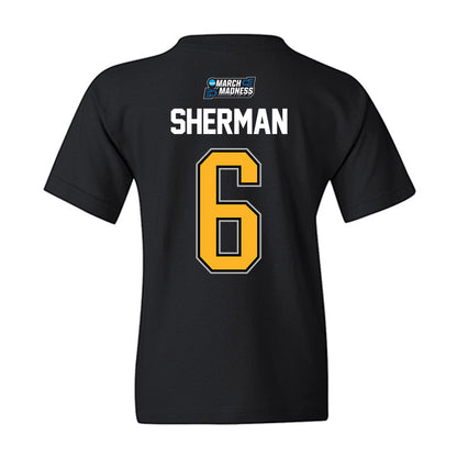 Kennesaw - NCAA Men's Basketball : Frankquon Sherman - NCAA® March Madness® 2026 Youth T-Shirt-1
