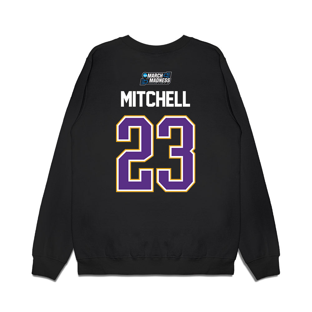 undefined - NCAA Men's Basketball : Elijah Mitchell - NCAA® March Madness® 2026 Premium Crewneck Sweatshirt-1