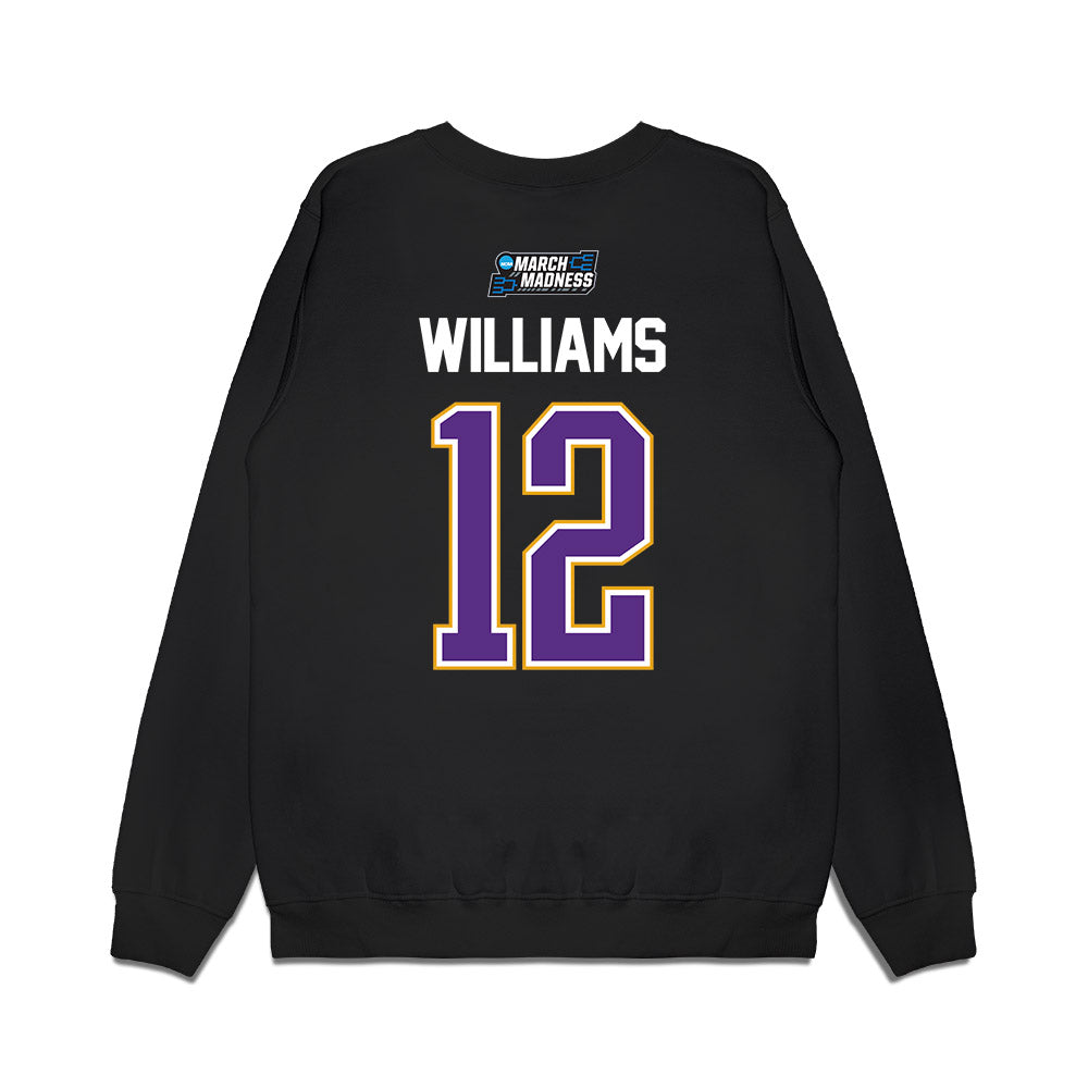 undefined - NCAA Men's Basketball : Lance Williams - NCAA® March Madness® 2026 Premium Crewneck Sweatshirt-1