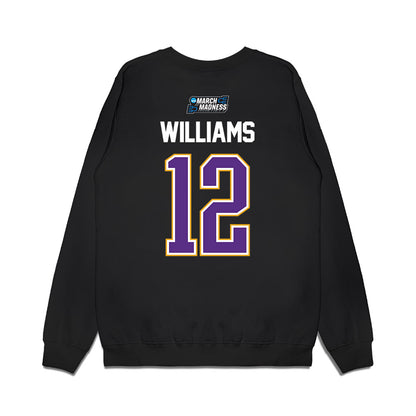 undefined - NCAA Men's Basketball : Lance Williams - NCAA® March Madness® 2026 Premium Crewneck Sweatshirt-1