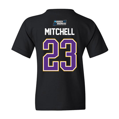 undefined - NCAA Men's Basketball : Elijah Mitchell - NCAA® March Madness® 2026 Youth T-Shirt-1