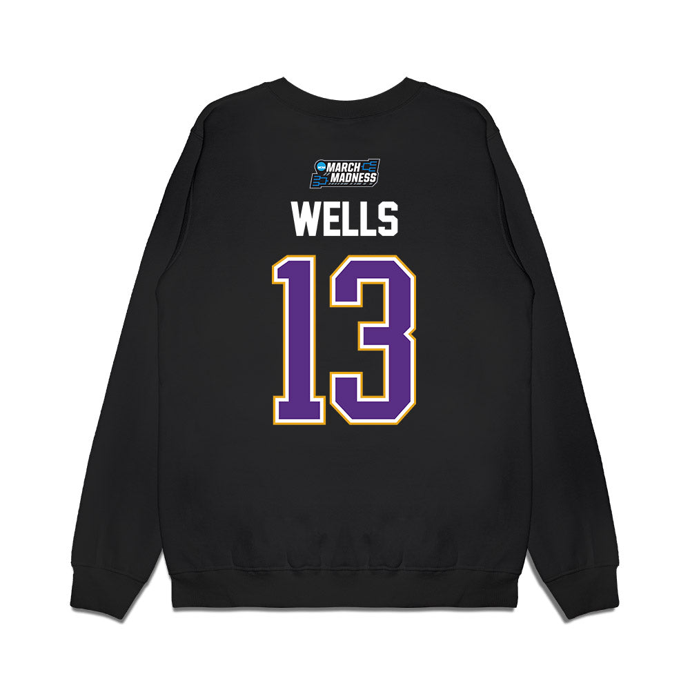undefined - NCAA Men's Basketball : Cory Wells - NCAA® March Madness® 2026 Premium Crewneck Sweatshirt-1