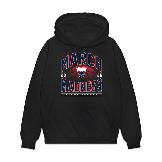 Howard - NCAA Men's Basketball : Brannon Powell - NCAA® March Madness® 2026 Premium Hooded Sweatshirt-0