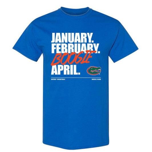 Florida - NCAA Men's Basketball : Johnuel "Boogie" Fland - Boogie Madness T-Shirt-0