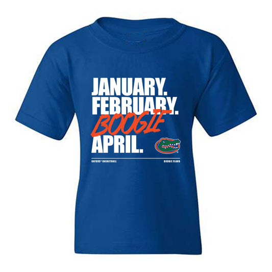 Florida - NCAA Men's Basketball : Johnuel "Boogie" Fland - Boogie Madness Youth T-Shirt-0