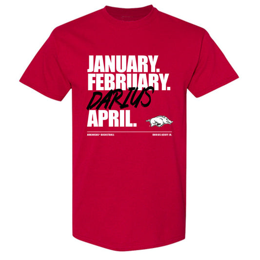 Arkansas - NCAA Men's Basketball : Darius Acuff Jr. - Acuff Madness T-Shirt-0