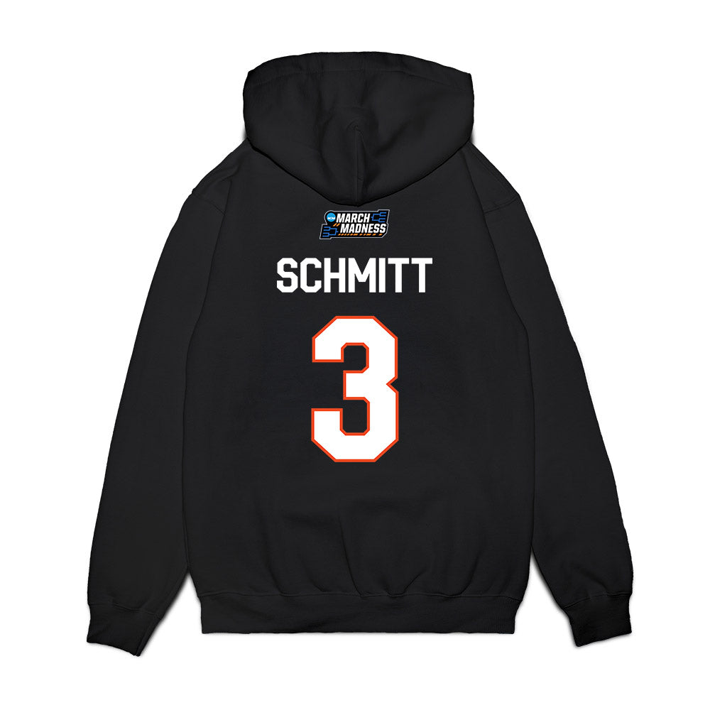 Syracuse - NCAA Women's Basketball : Olivia Schmitt - NCAA® March Madness® 2026 Premium Hooded Sweatshirt-1