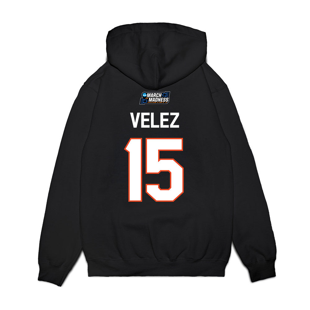 Syracuse - NCAA Women's Basketball : Angelica Velez - NCAA® March Madness® 2026 Premium Hooded Sweatshirt-1