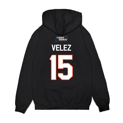 Syracuse - NCAA Women's Basketball : Angelica Velez - NCAA® March Madness® 2026 Premium Hooded Sweatshirt-1