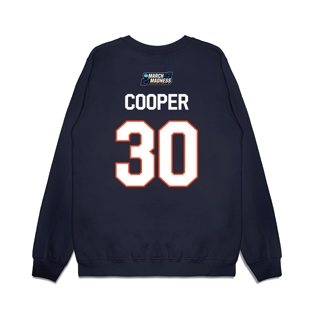 Syracuse - NCAA Women's Basketball : Jasmyn Cooper - NCAA® March Madness® 2026 Premium Crewneck Sweatshirt-1