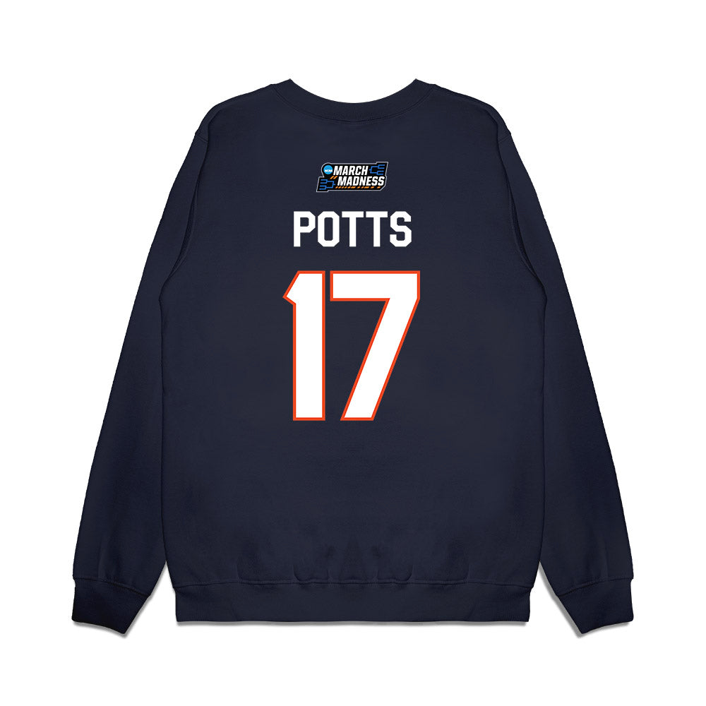 Syracuse - NCAA Women's Basketball : Madeline Potts - NCAA® March Madness® 2026 Premium Crewneck Sweatshirt-1